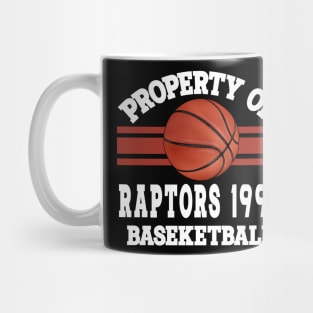 Proud Name Raptors Graphic Property Vintage Basketball Mug